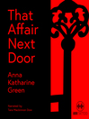 Cover image for That Affair Next Door